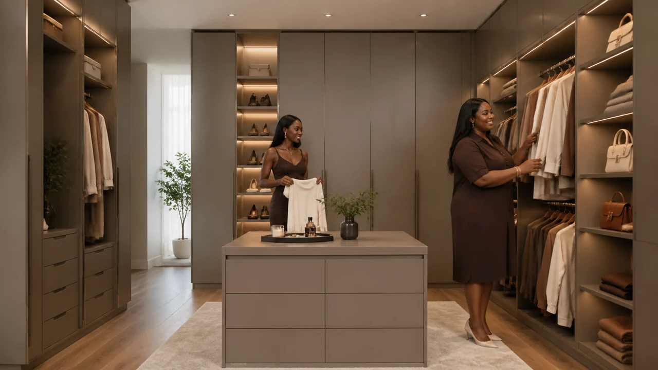 Congo applied to Walk-in closets