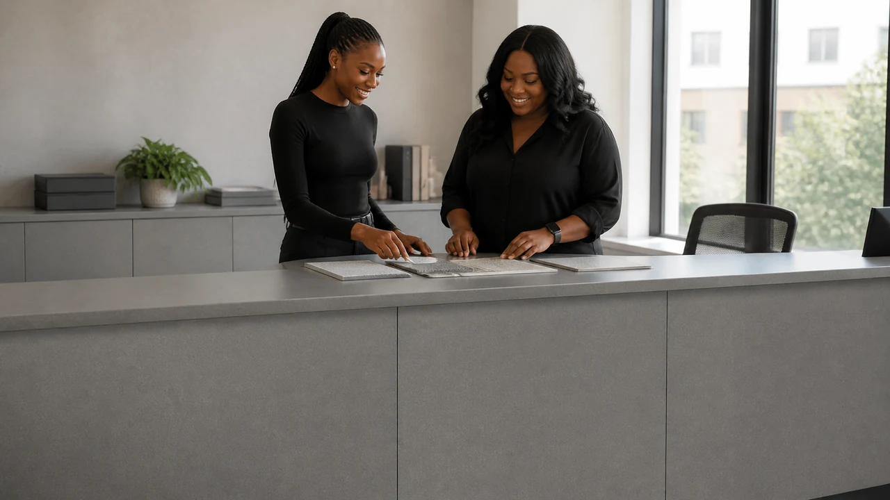 Luca Urban applied to Office counters