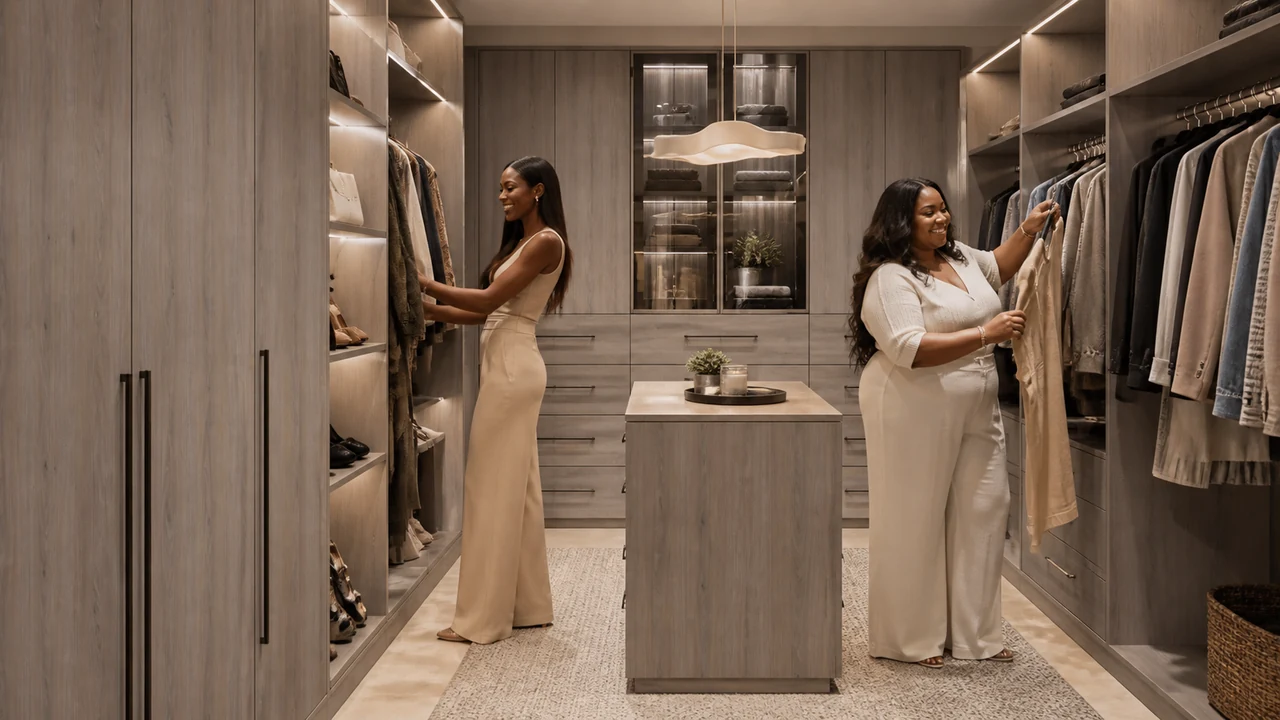 Northridge applied to Walk-in closets